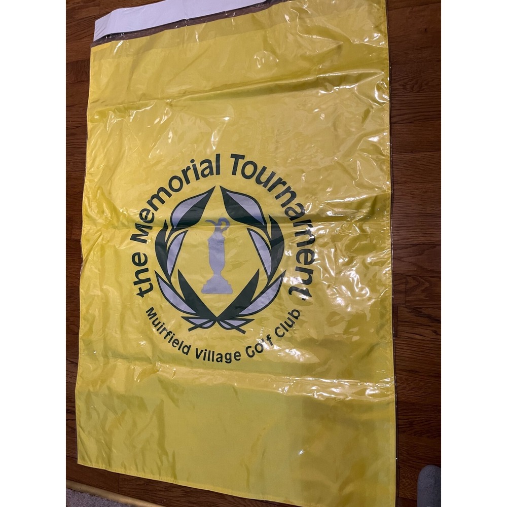 RARE The Memorial Tournament Muirfield Golf Club House Flag Large 28x40in Ohio‎